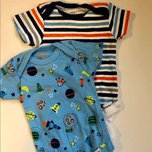 SET OF 2 newborn baby onesies